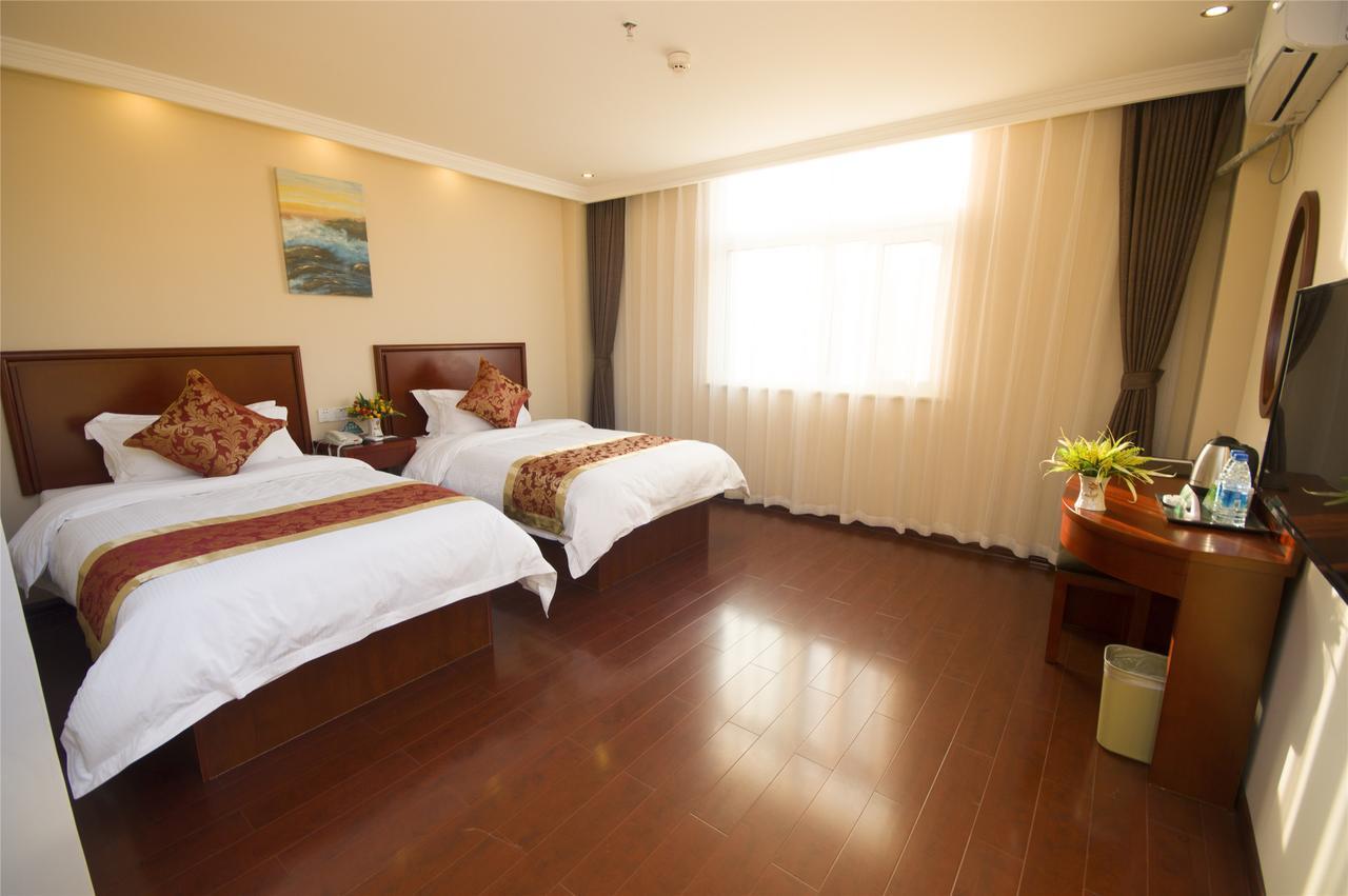 Greentree Inn Liaoning Dalian Development Zone Jinma Road Pedestrian Street Express Hotel Экстерьер фото